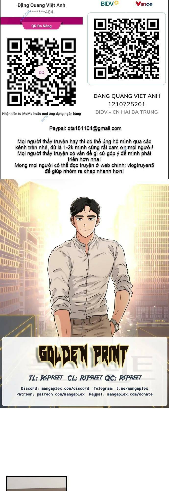 Bản Thiết Kế Vàng Chap 20 - Next Chap 21