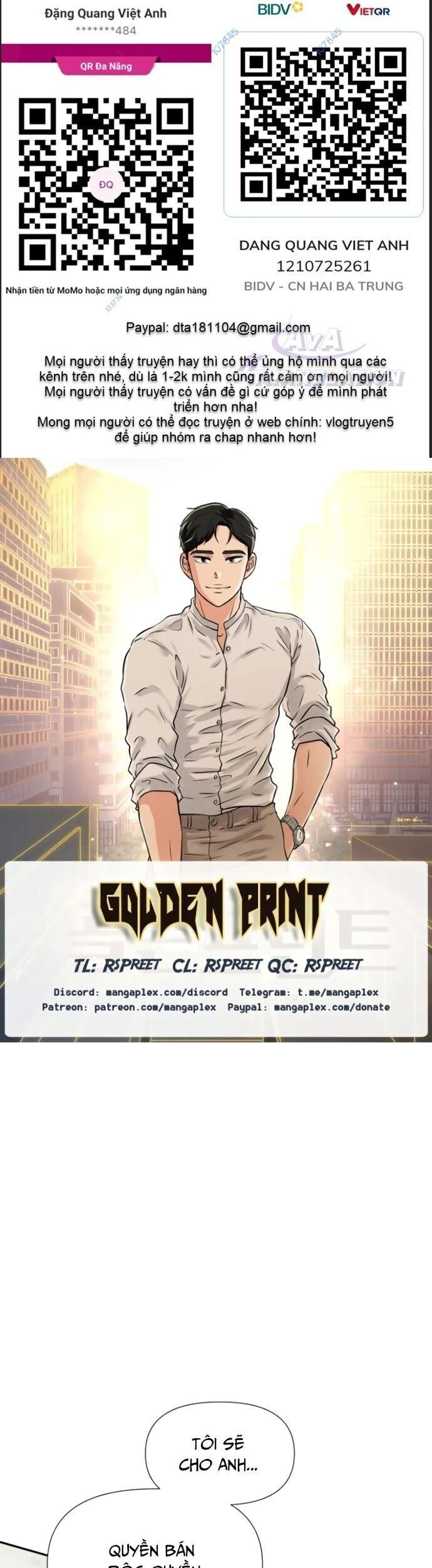 Bản Thiết Kế Vàng Chap 22 - Next Chap 23