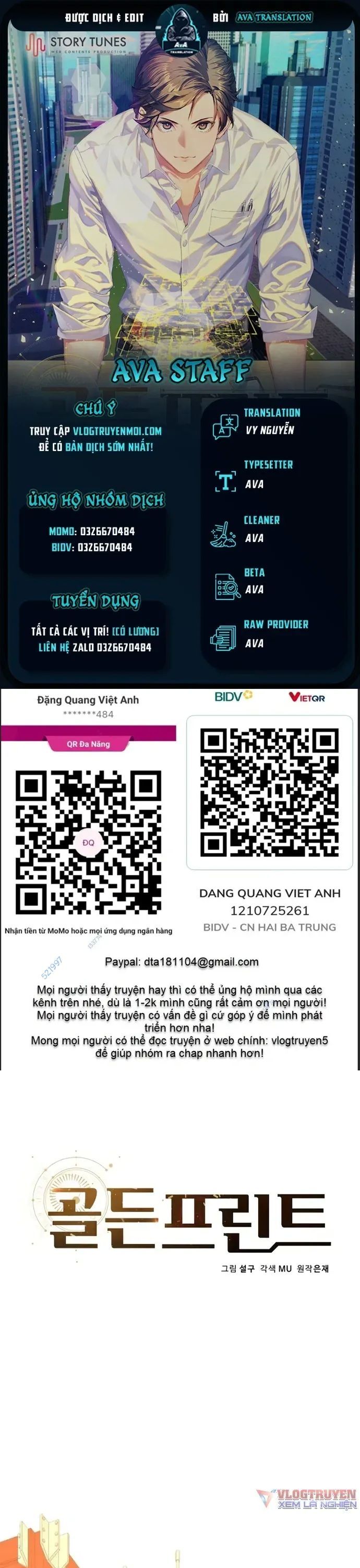 Bản Thiết Kế Vàng Chap 24 - Next Chap 25