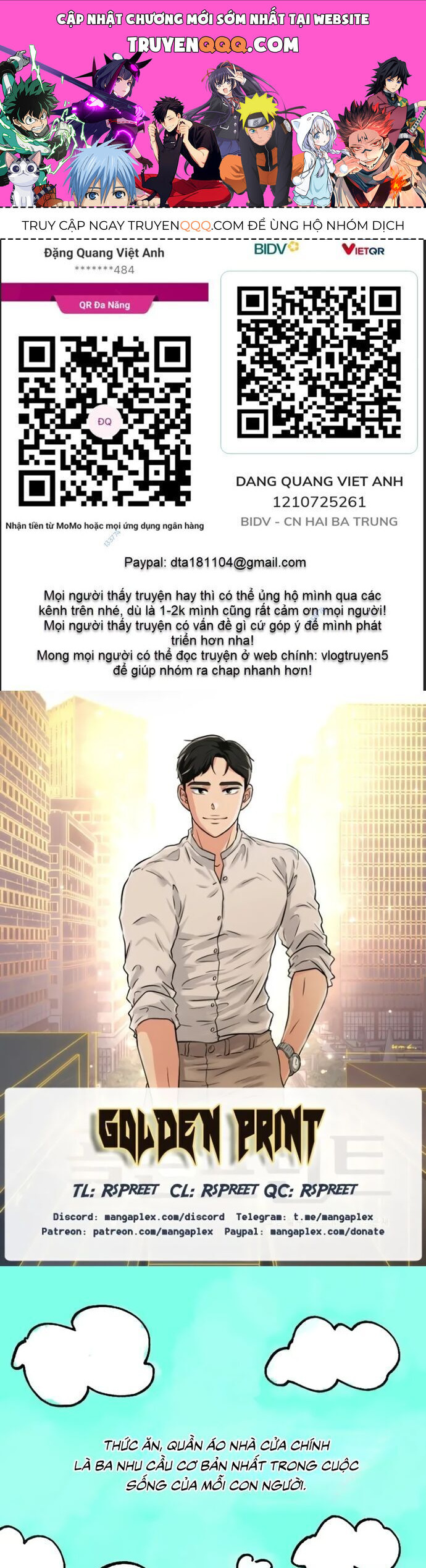 Bản Thiết Kế Vàng Chap 61 - Next Chap 62