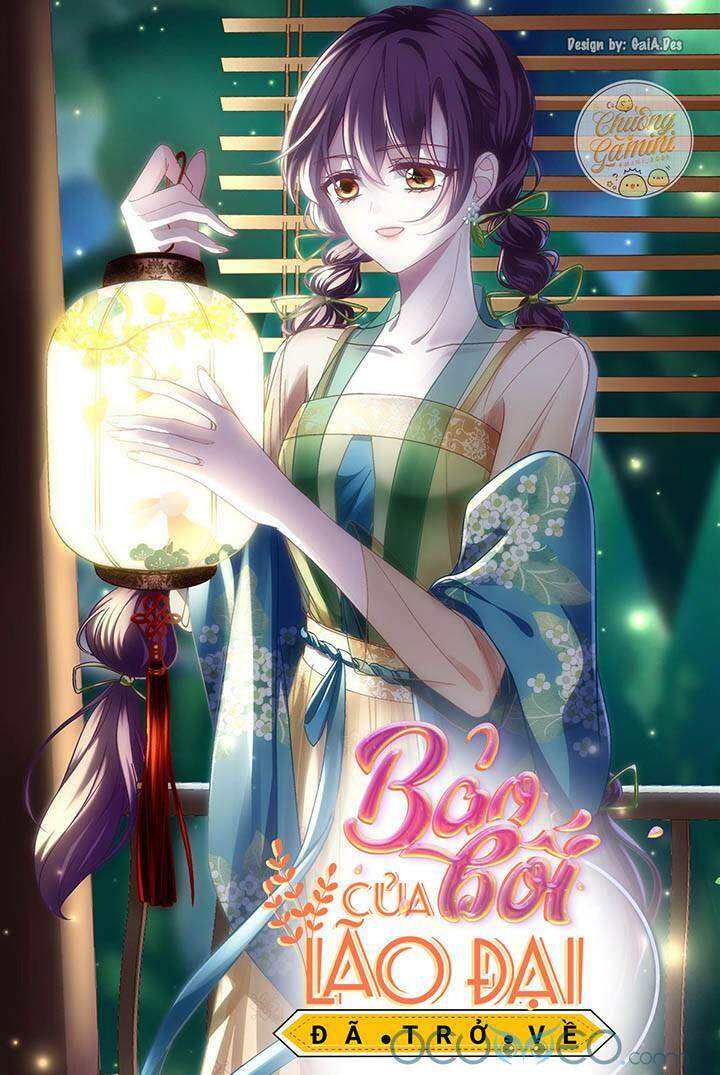 Bảo Bối Của Lão Đại Đã Xuyên Không Trở Về! Chap 36 - Next Chap 37
