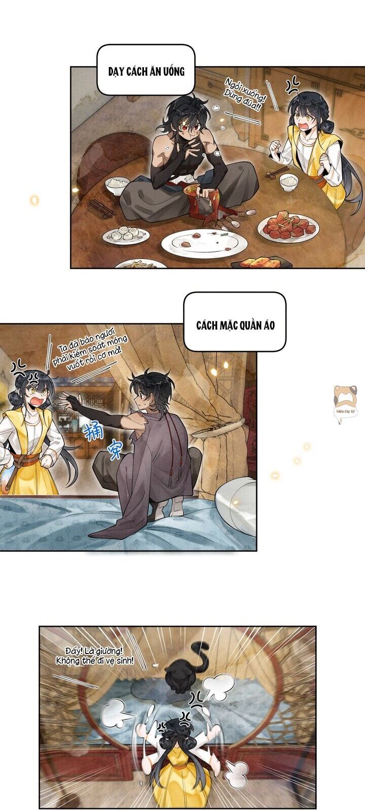 Báo Đen Nhỏ, Cùng Đi Thi Nào! Chap 4 - Next Chap 5