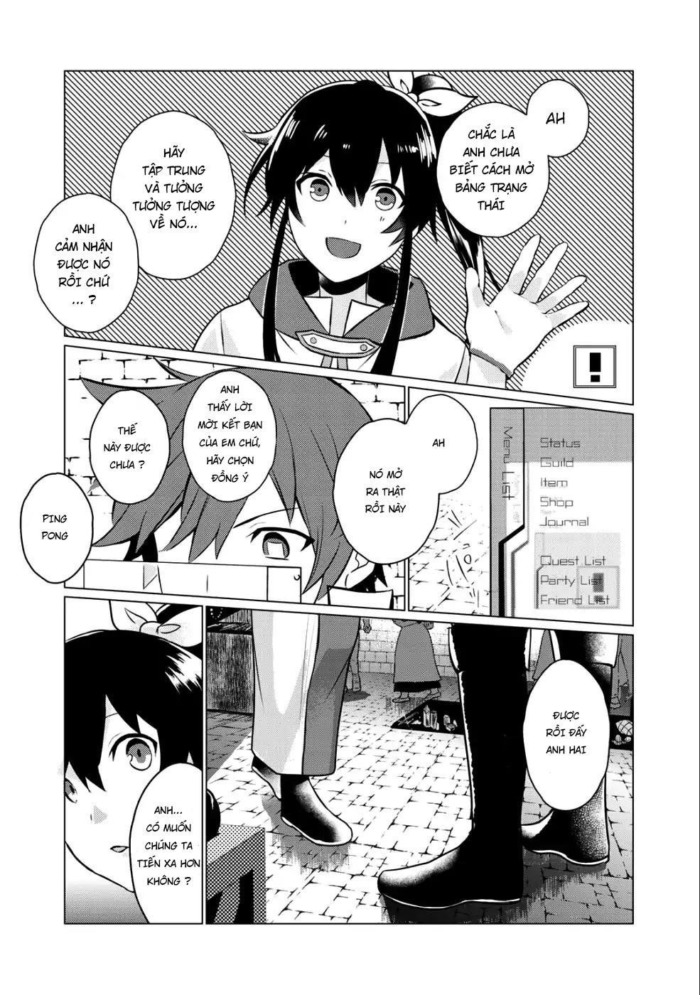 Bắt Đầu Lại Cuộc Sống Vr Với Em Gái Chap 1 - Next Chap 2