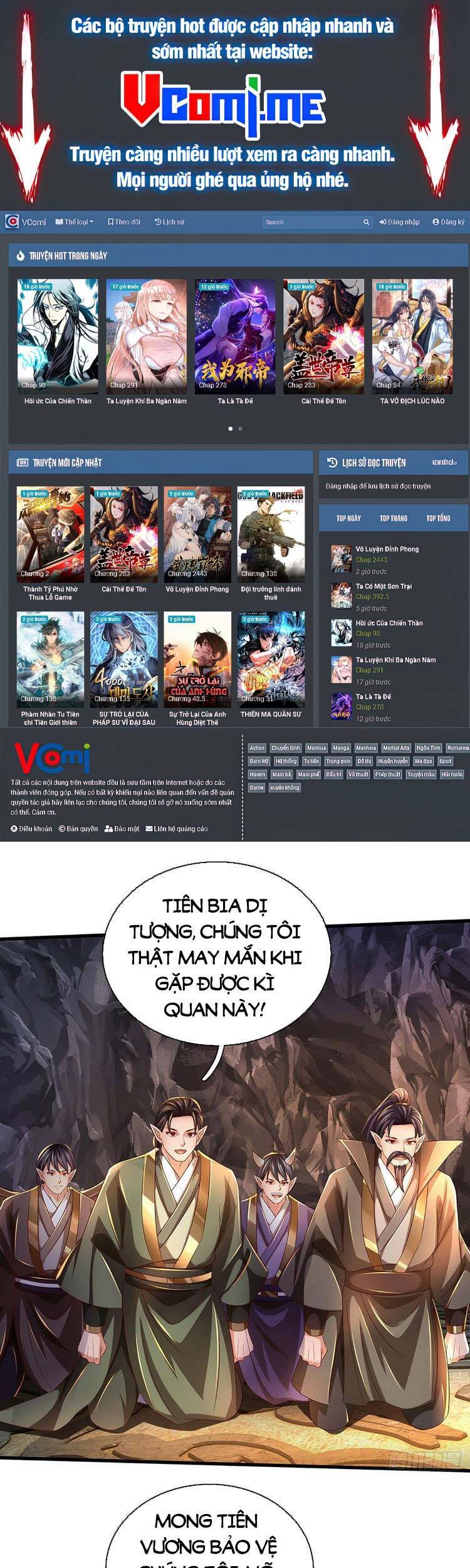 Bắt Đầu Với Chí Tôn Đan Điền Chap 168 - Next Chap 169