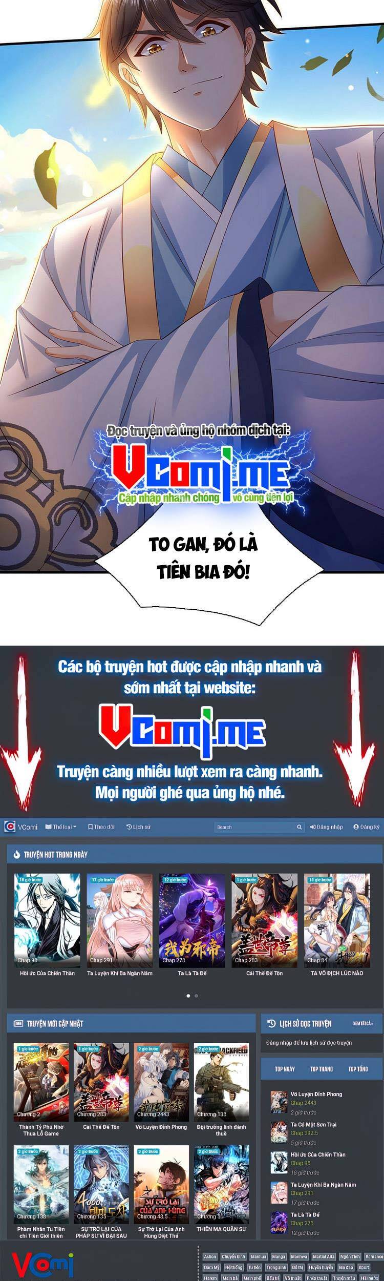Bắt Đầu Với Chí Tôn Đan Điền Chap 168 - Next Chap 169