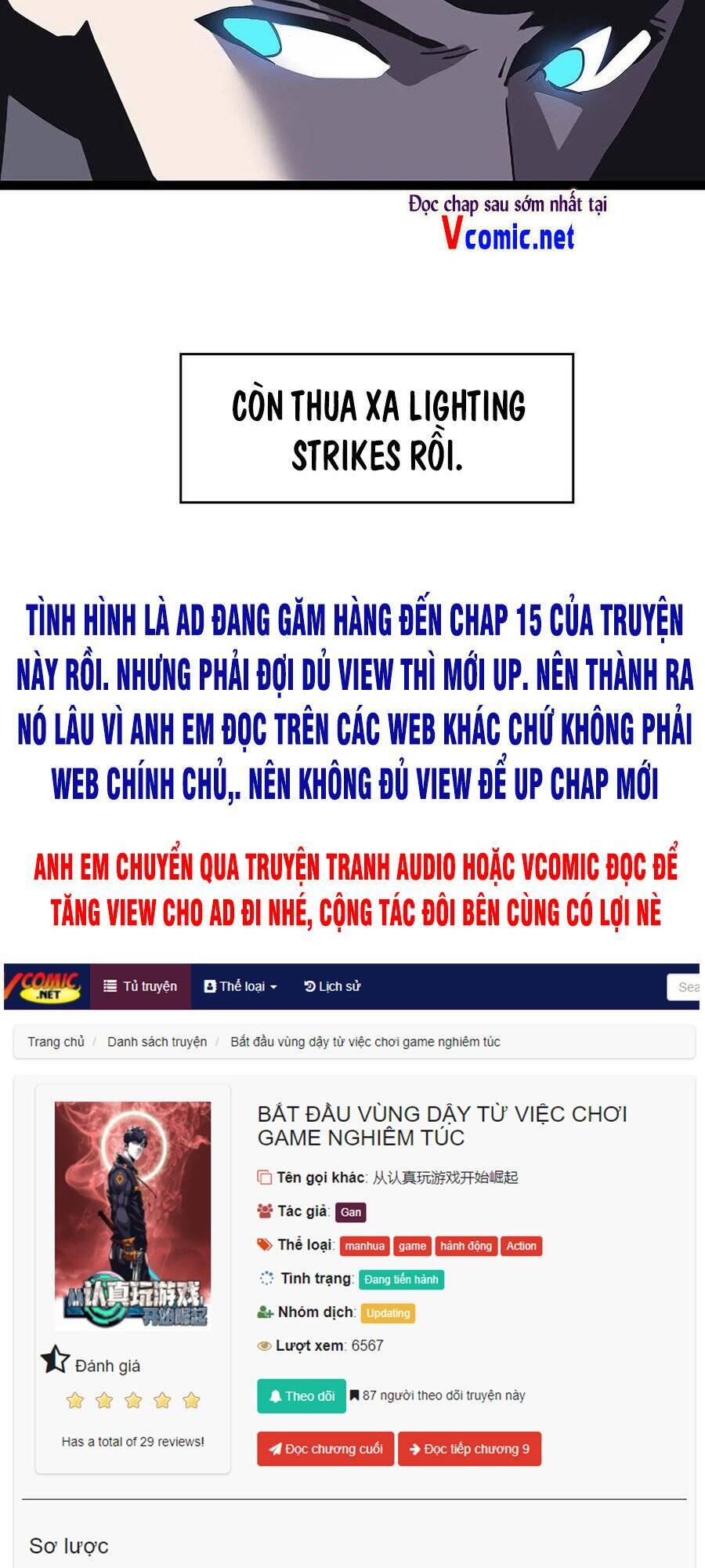 Bắt Đầu Vùng Dậy Từ Việc Chơi Game Nghiêm Túc Chap 10 - Next Chap 11