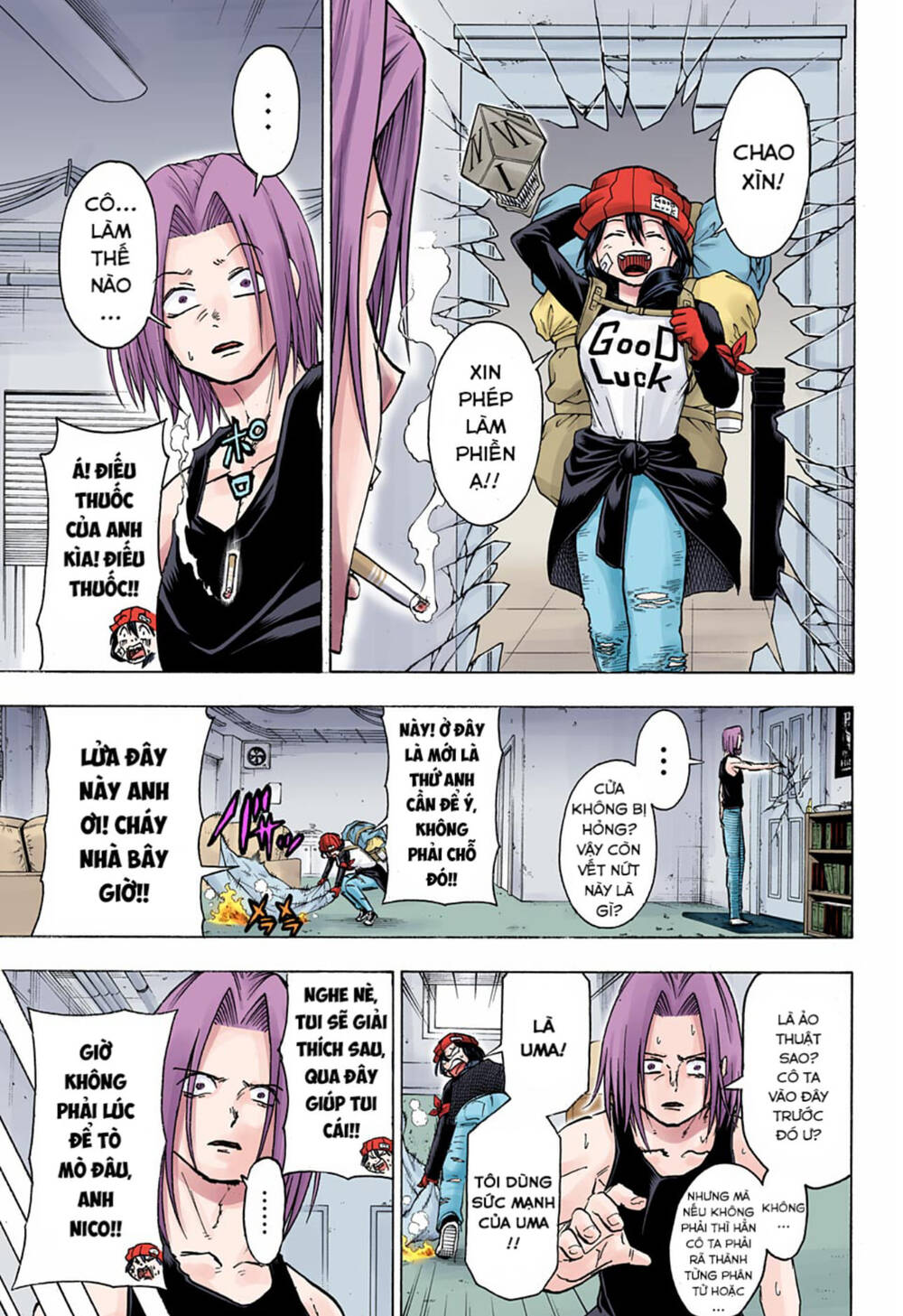 Bất Tử Và Bất Hạnh Bản Màu (Full Hd) Chap 134 - Next Chap 135