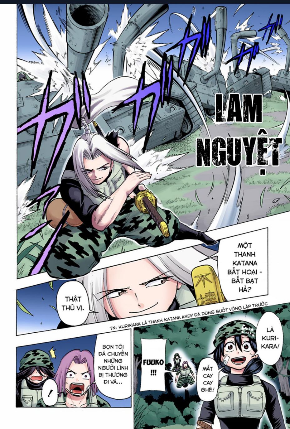 Bất Tử Và Bất Hạnh Bản Màu (Full Hd) Chap 148 - Next Chap 149