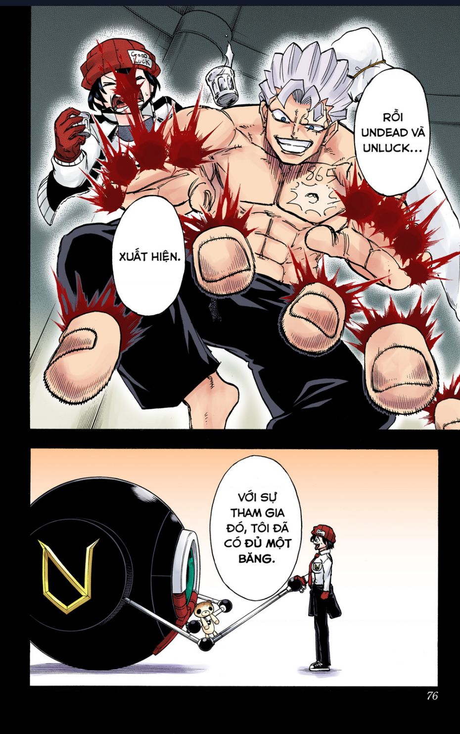 Bất Tử Và Bất Hạnh Bản Màu (Full Hd) Chap 56 - Next Chap 57