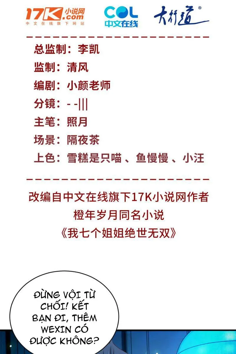 Bảy Vị Tỷ Tỷ Tuyệt Thế Vô Song Của Ta Chap 32 - Next Chap 33