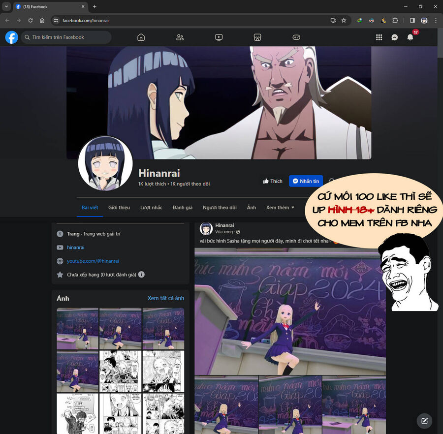 Bé Sơ Trung Sasha Và Thằng Bạn Otaku Cùng Lớp Chap 225 - Next Chap 226