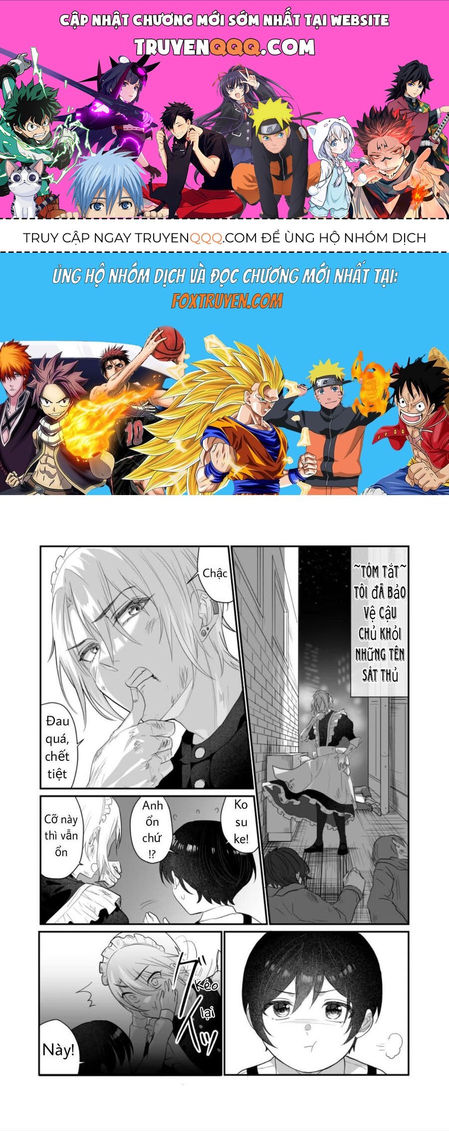 Bé Trai Ưu Tú Và Chàng Hầu Hư Hỏng Chap 2 - Next Chap 3