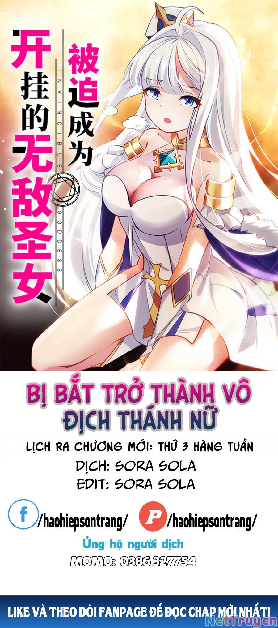 Bị Bắt Trở Thành Vô Địch Thánh Nữ Chap 3 - Next Chap 4