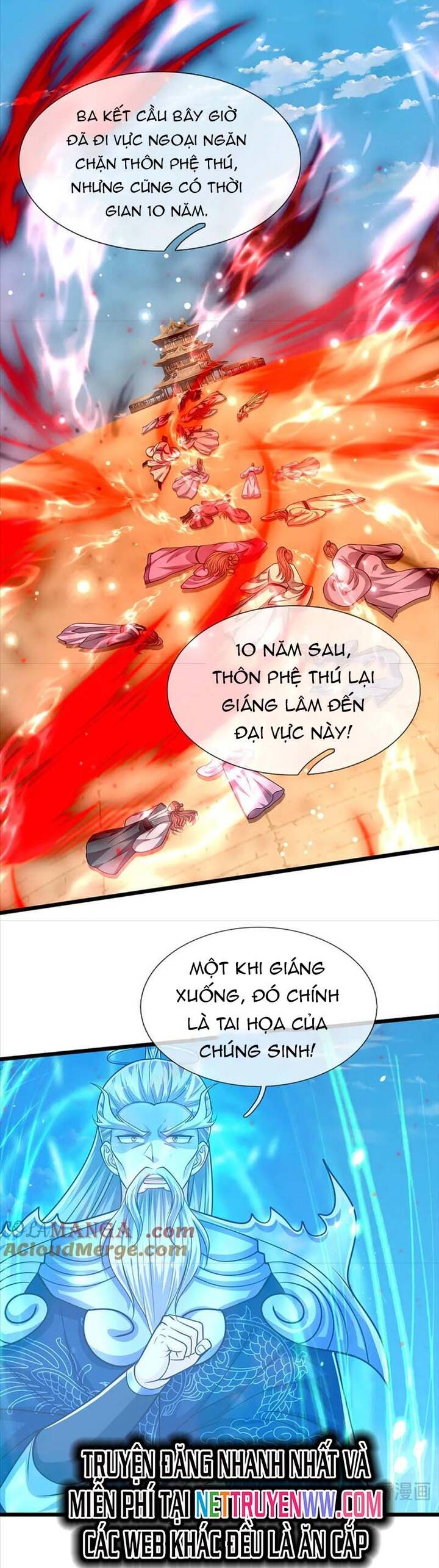 Bị Giam Cầm Trăm Vạn Năm Đệ Tử Ta Trải Khắp Chư Thiên Thần Giới Chap 325 - Next Chap 326
