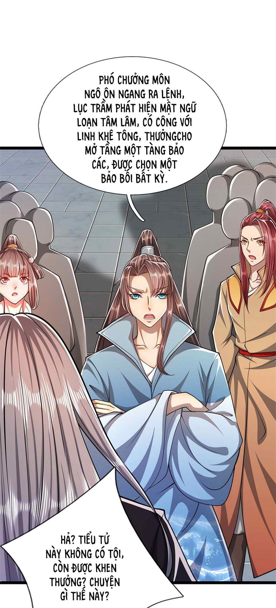 Bị Giam Cầm Trăm Vạn Năm Đệ Tử Ta Trải Khắp Chư Thiên Thần Giới Chap 7 - Next Chap 8