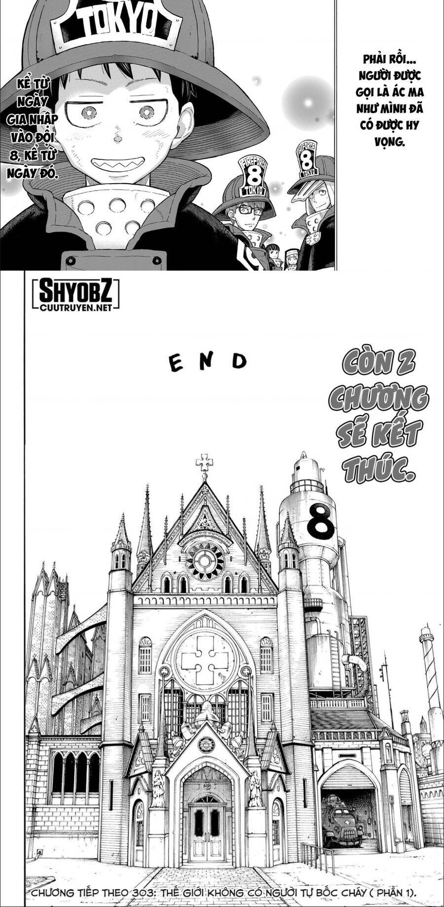 Biệt Đội Lính Cứu Hỏa Chap 302 - Next Chap 303
