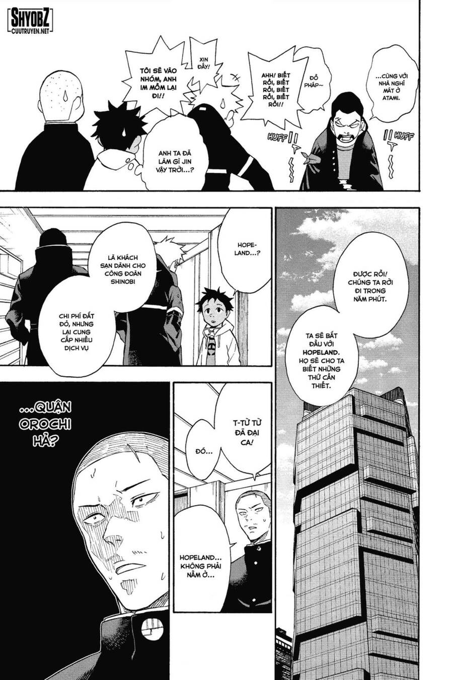 Biệt Đội Shinobi Chap 13 - Next Chap 14