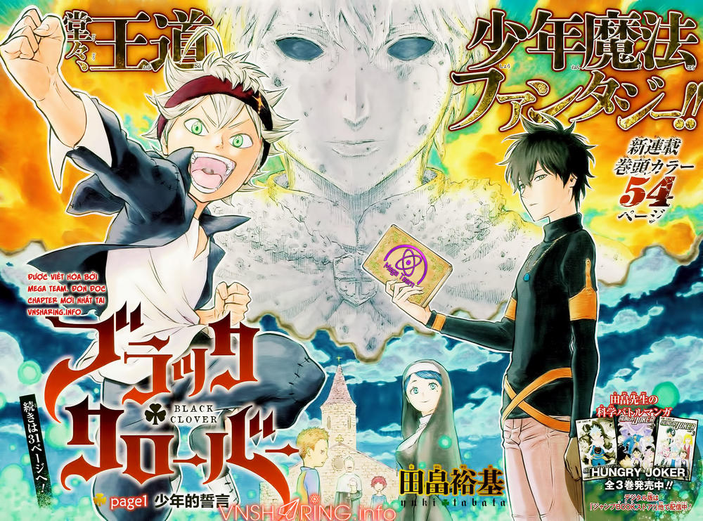 Black Clover - Thế Giới Phép Thuật Chap 1 - Next Chap 2