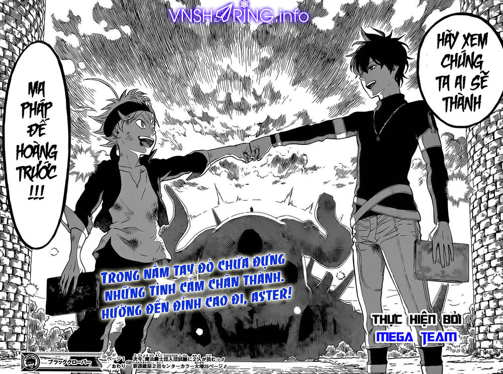 Black Clover - Thế Giới Phép Thuật Chap 1 - Next Chap 2