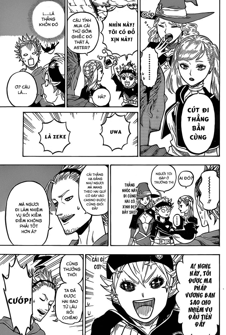 Black Clover - Thế Giới Phép Thuật Chap 10 - Next Chap 11