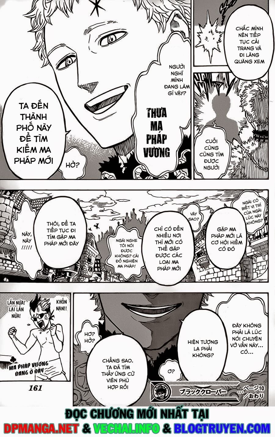 Black Clover - Thế Giới Phép Thuật Chap 10 - Next Chap 11