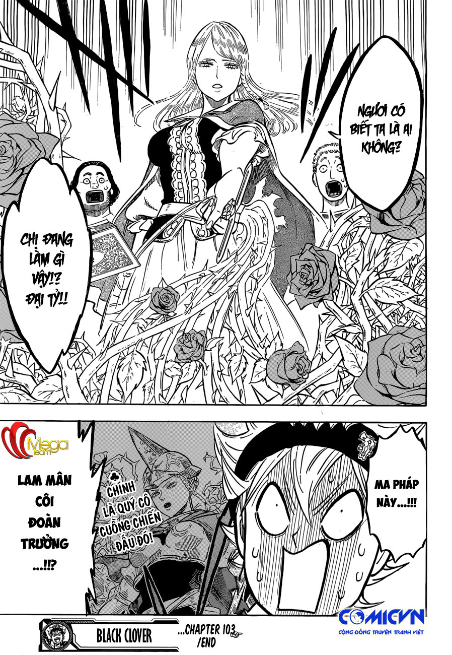 Black Clover - Thế Giới Phép Thuật Chap 103 - Next Chap 104