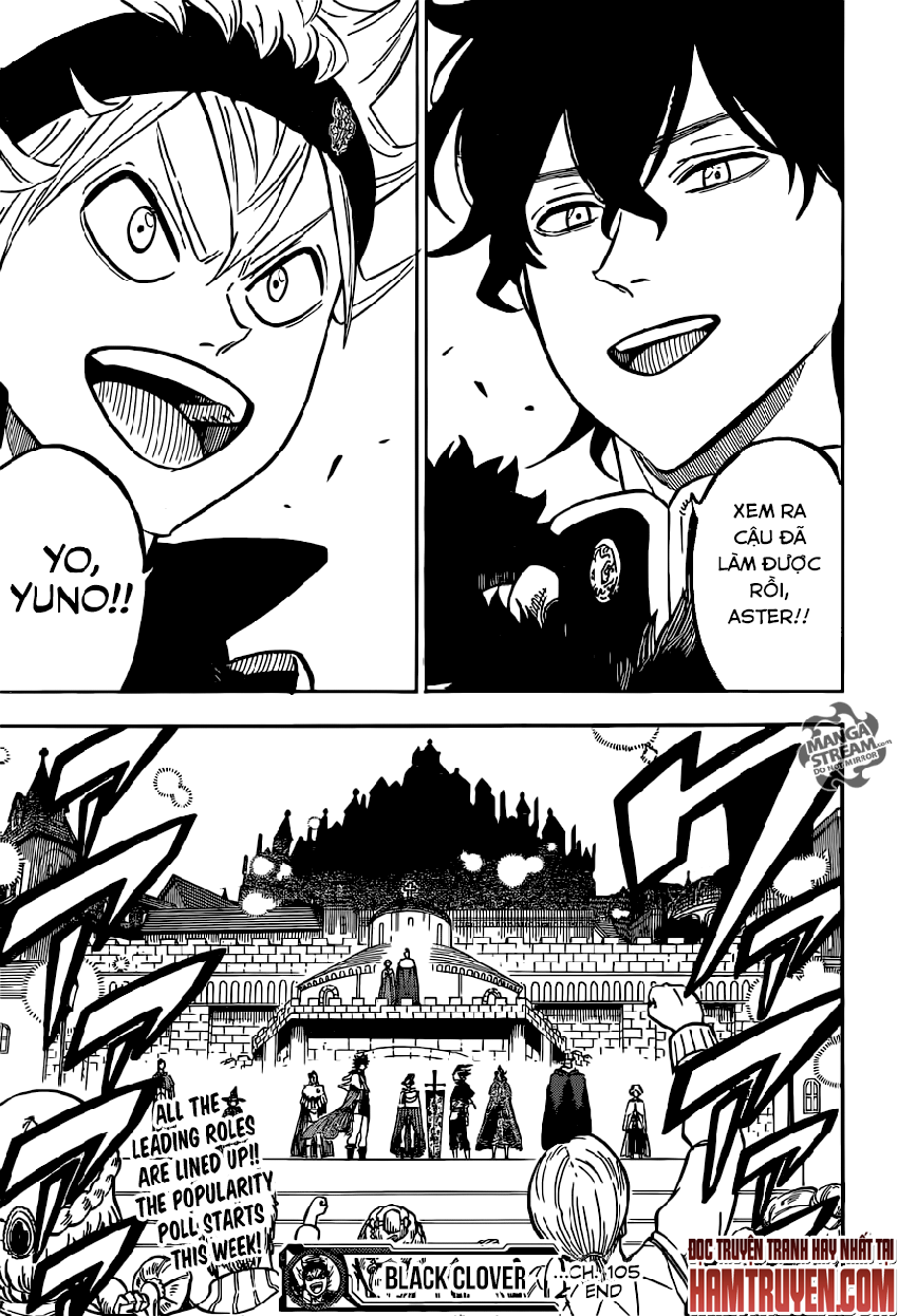 Black Clover - Thế Giới Phép Thuật Chap 105 - Next Chap 106
