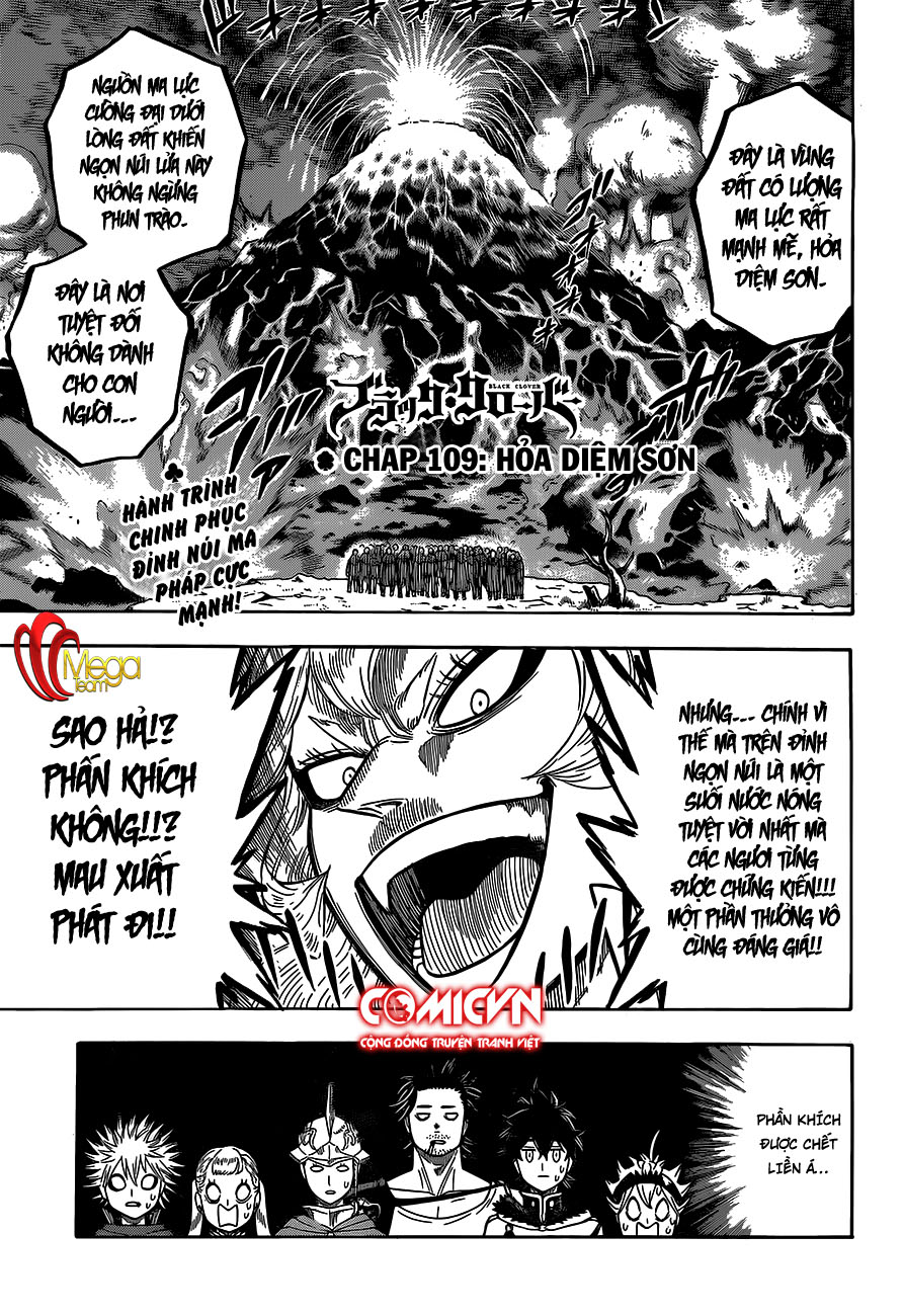 Black Clover - Thế Giới Phép Thuật Chap 109 - Next Chap 110