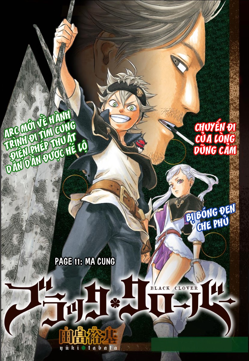 Black Clover - Thế Giới Phép Thuật Chap 11 - Next Chap 12