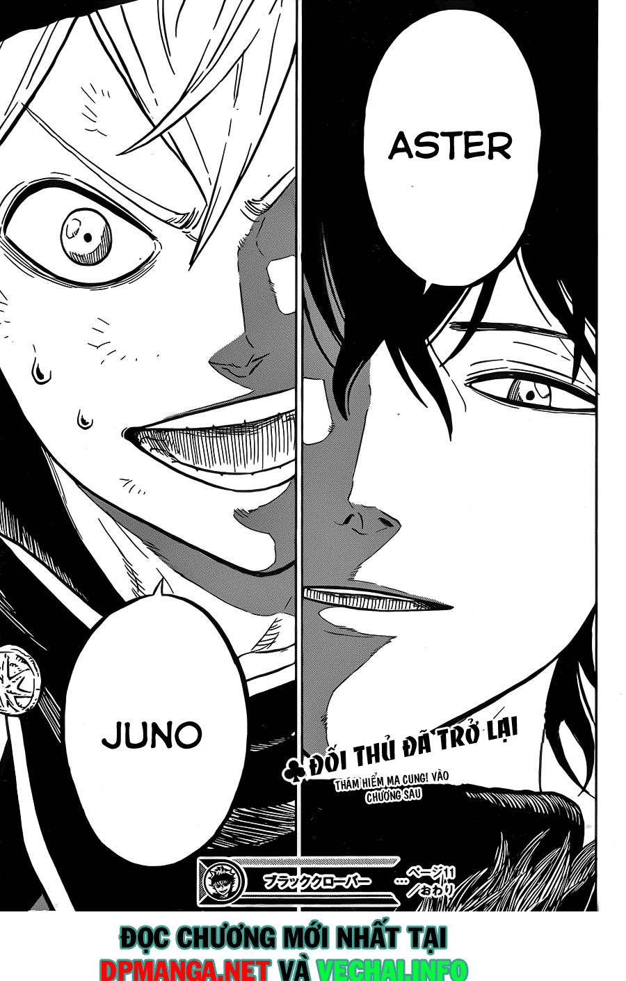 Black Clover - Thế Giới Phép Thuật Chap 11 - Next Chap 12