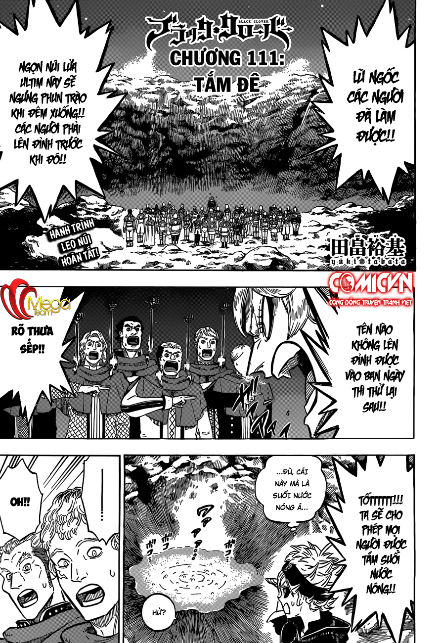 Black Clover - Thế Giới Phép Thuật Chap 111 - Next Chap 112