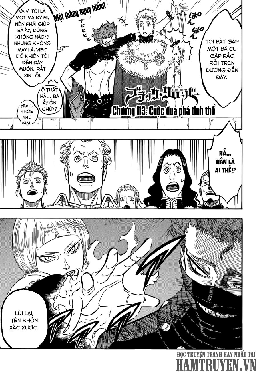 Black Clover - Thế Giới Phép Thuật Chap 113 - Next Chap 114
