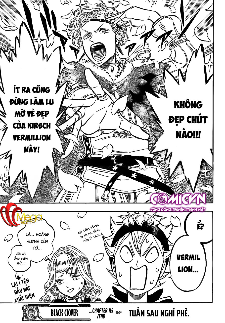 Black Clover - Thế Giới Phép Thuật Chap 115 - Next Chap 116