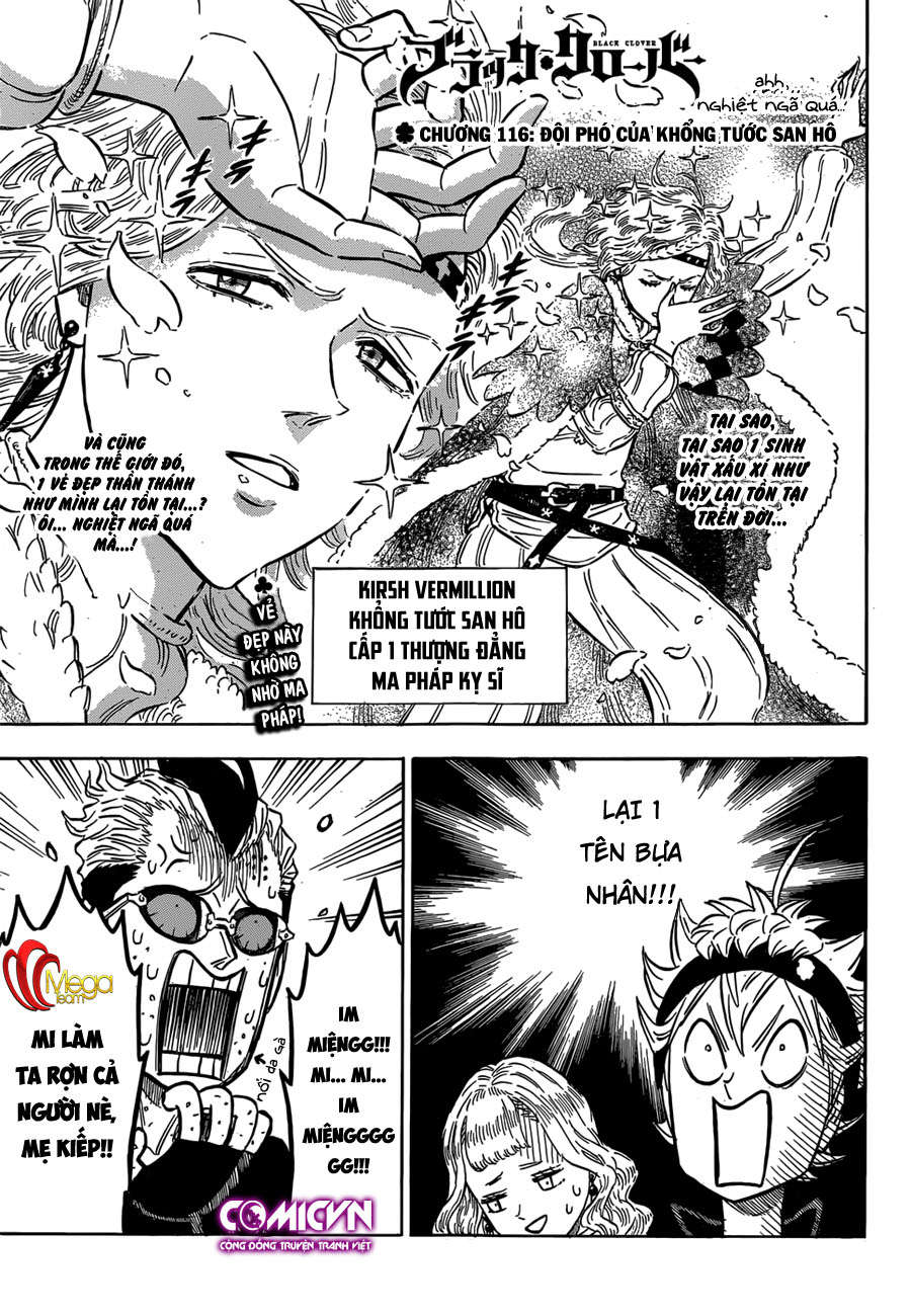 Black Clover - Thế Giới Phép Thuật Chap 116 - Next Chap 117