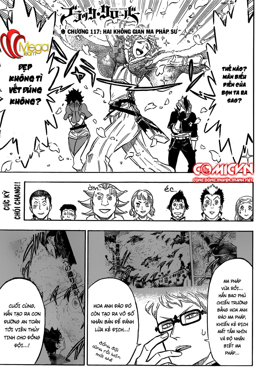 Black Clover - Thế Giới Phép Thuật Chap 117 - Next Chap 118