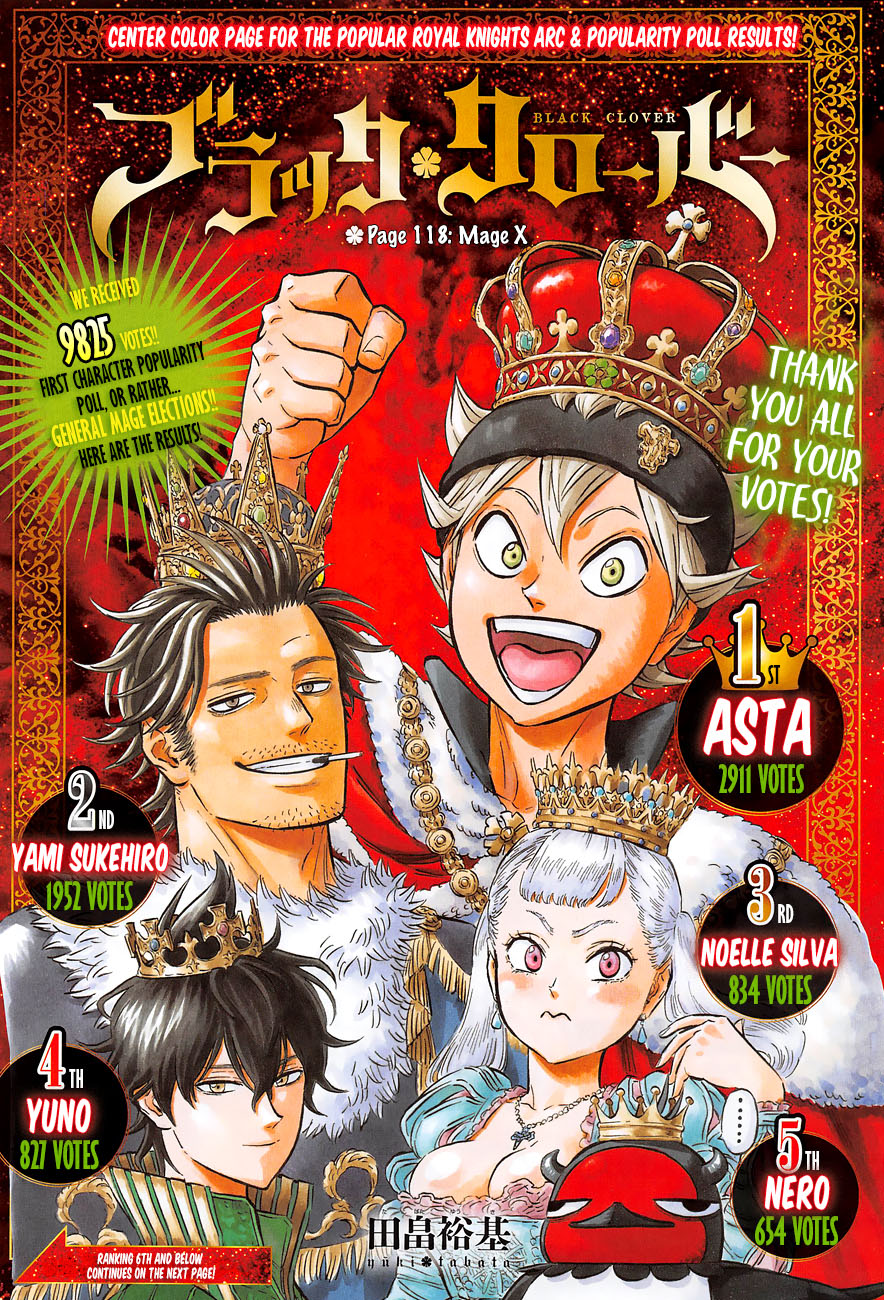 Black Clover - Thế Giới Phép Thuật Chap 118 - Next Chap 119