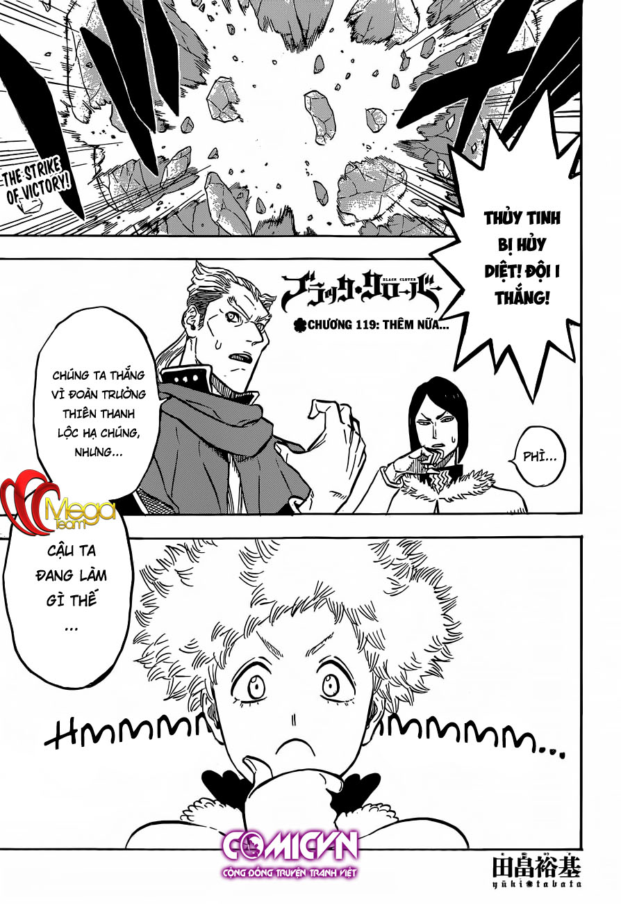 Black Clover - Thế Giới Phép Thuật Chap 119 - Next Chap 120