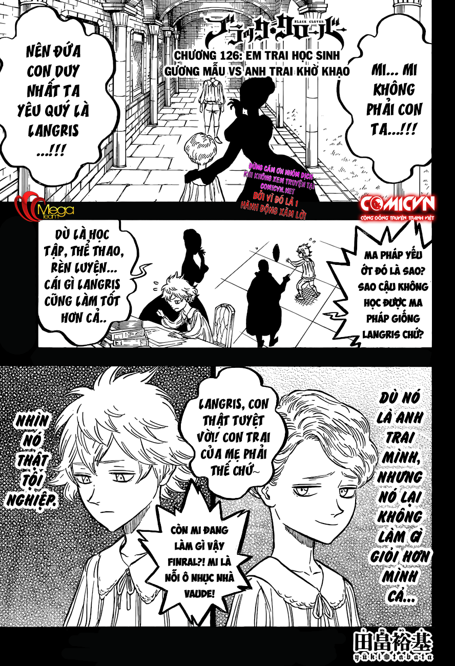 Black Clover - Thế Giới Phép Thuật Chap 126 - Next Chap 127