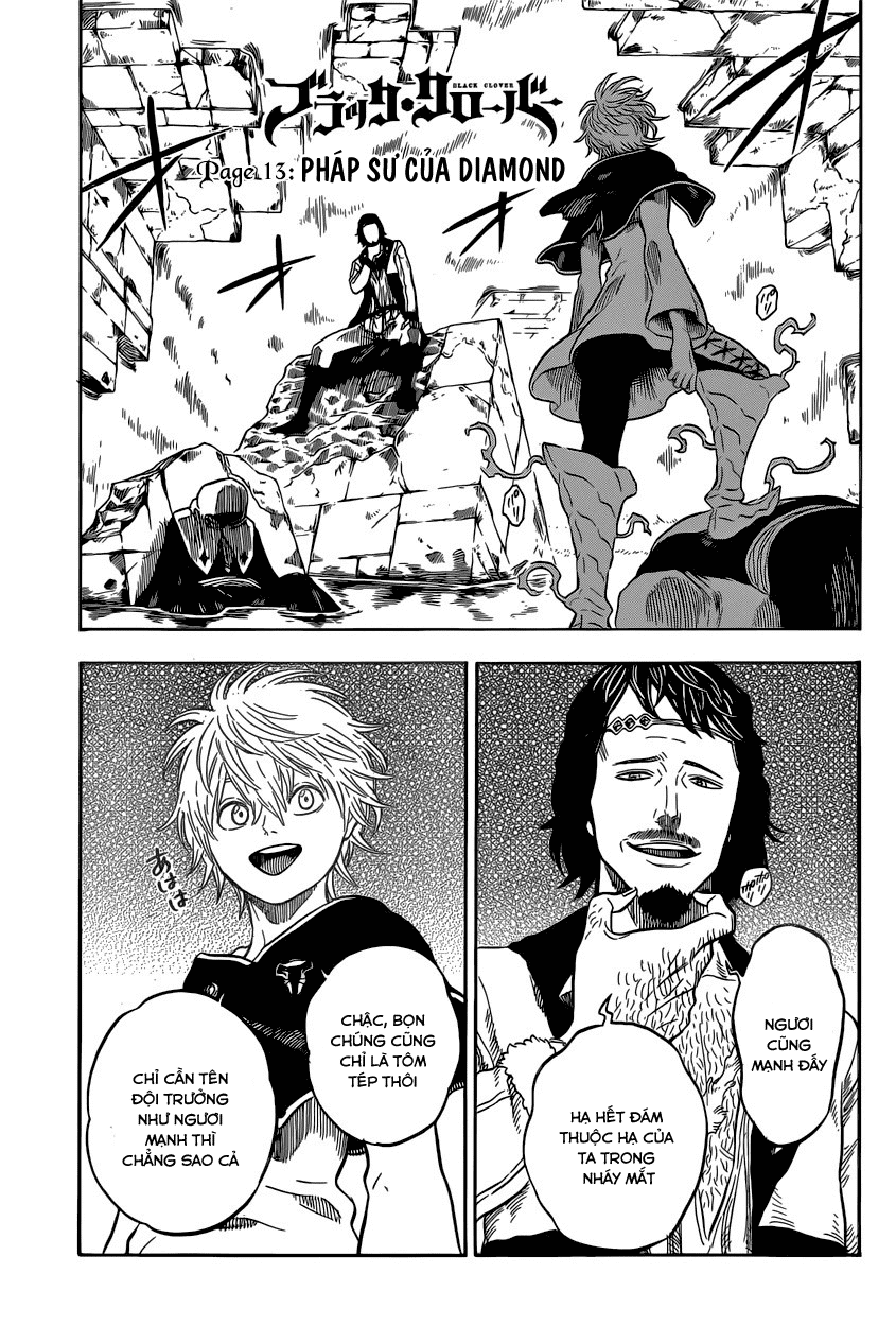 Black Clover - Thế Giới Phép Thuật Chap 13 - Next Chap 14
