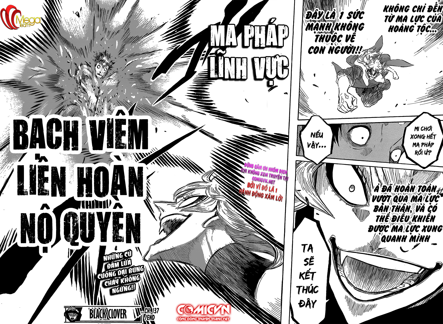Black Clover - Thế Giới Phép Thuật Chap 137 - Next Chap 138