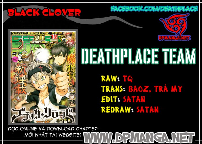 Black Clover - Thế Giới Phép Thuật Chap 14 - Next Chap 15
