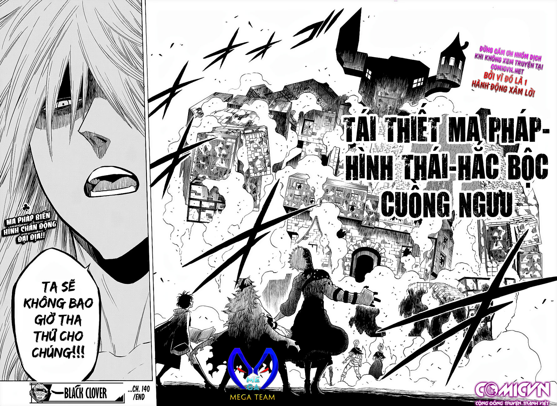 Black Clover - Thế Giới Phép Thuật Chap 140 - Next Chap 141