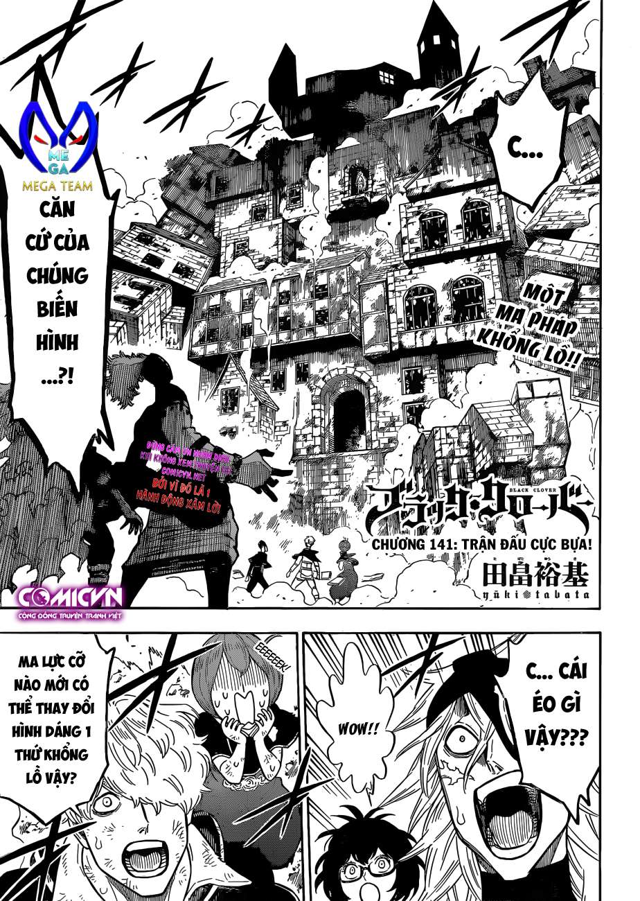 Black Clover - Thế Giới Phép Thuật Chap 141 - Next Chap 142