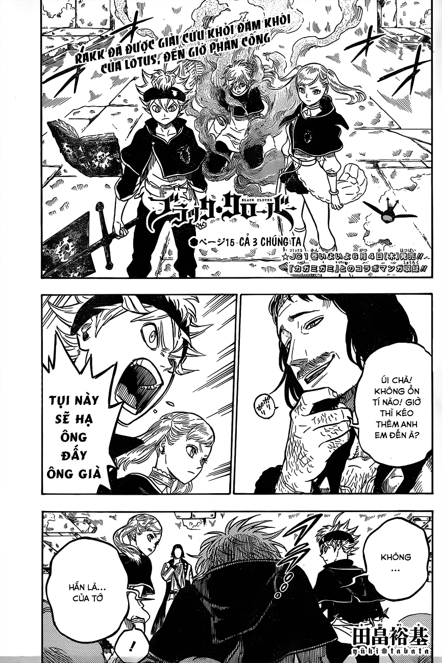 Black Clover - Thế Giới Phép Thuật Chap 15 - Next Chap 16