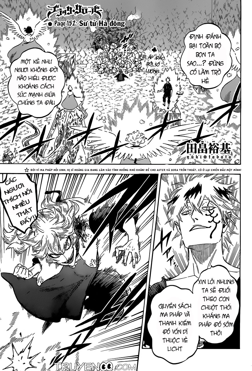Black Clover - Thế Giới Phép Thuật Chap 152 - Next Chap 153