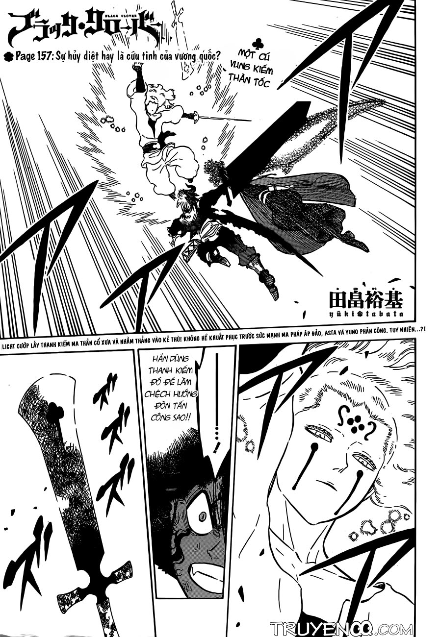Black Clover - Thế Giới Phép Thuật Chap 157 - Next Chap 158