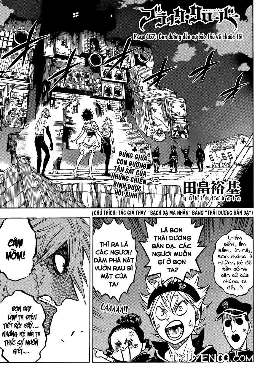 Black Clover - Thế Giới Phép Thuật Chap 167 - Next Chap 168