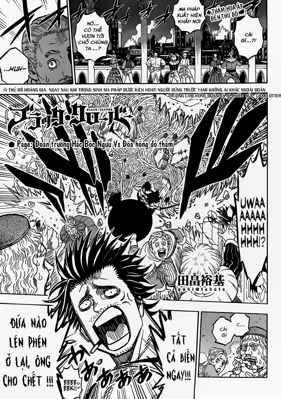 Black Clover - Thế Giới Phép Thuật Chap 169 - Next Chap 170