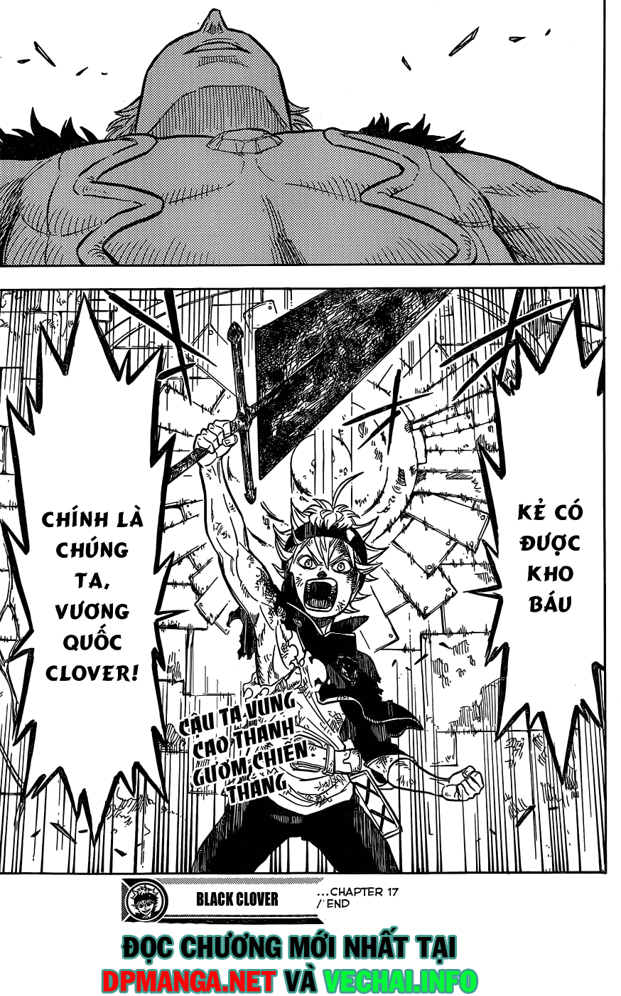 Black Clover - Thế Giới Phép Thuật Chap 17 - Next Chap 18