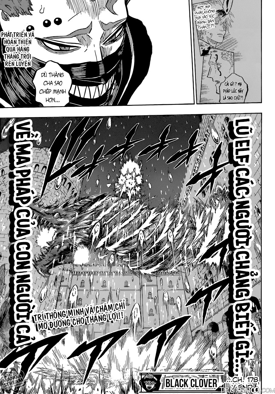 Black Clover - Thế Giới Phép Thuật Chap 178 - Next Chap 179